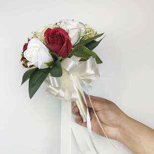 新娘手捧花 香皂花 多色可选 婚礼拍照道具 精美小把束