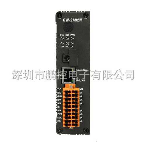 ICPDAS泓格 GW-2492M BACnet/IP转Modbus RTU网关