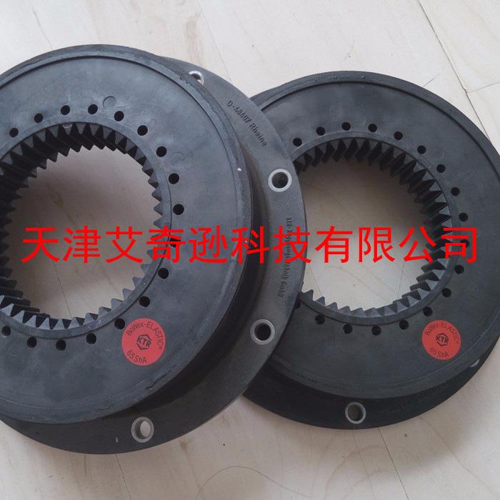 北京摊铺机夯机联轴器BoWex-ELASTIC125HE40Sha(ShoreA)橡胶盘