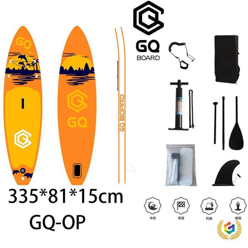 ?GQ-DP桨板初学者浆板入门新手站立划水SUP水上充气冲浪休闲海豚