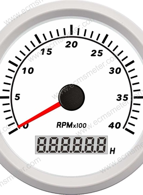 ECPC直径85MM多色背光步进电机转速表4000RPM