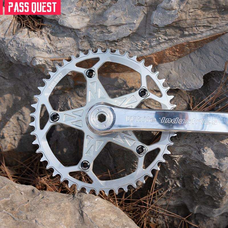 PASSQUEST白色工业专用盘爪改装件30曲柄方孔曲柄小布绝配