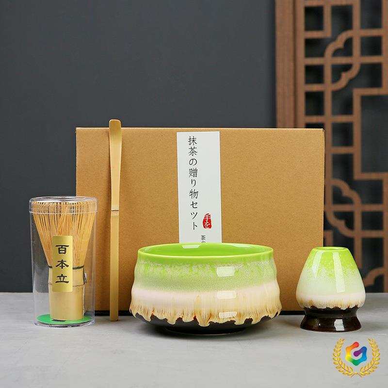 ?茶筅抹茶刷百本立茶筅立组合宋代点茶抹茶打茶器工具套装日式礼