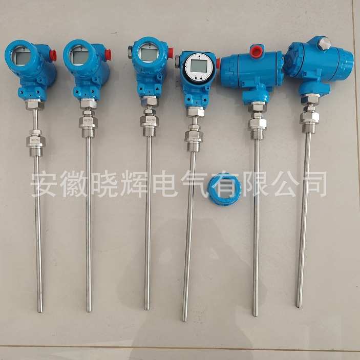 带现场液晶显示表头一体化温度变送器热电偶WRNB-240