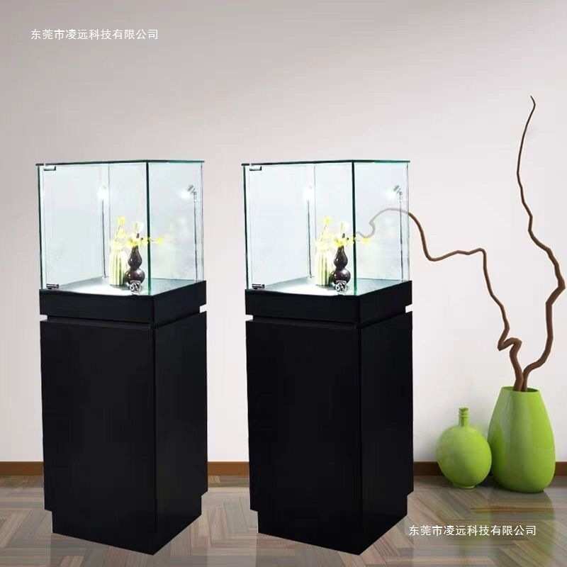 博物馆文物展览珠宝柜台玉器展柜玻璃产品展示柜陈列柜样品玻璃柜