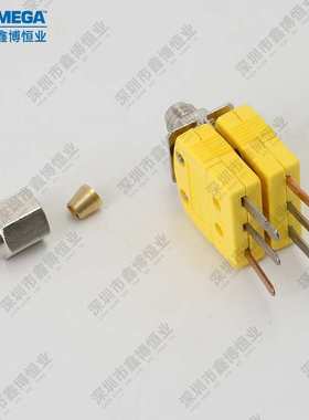 SRMACL DX-BRLK-18-SMP SMCL铠装热电偶压接铜衬套欧米插头配件