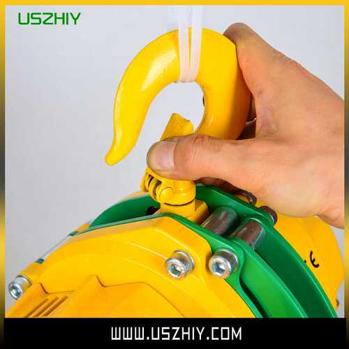 uszhiy智友US-902电动葫芦1t 环链220V提升机小型起重机家用吊机