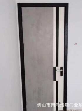 佛山迅诺门业加工 欧式灰色免漆房门实木复合门新中式入户大门