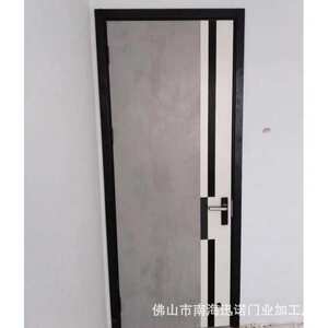 佛山迅诺门业加工 欧式灰色免漆房门实木复合门新中式入户大门