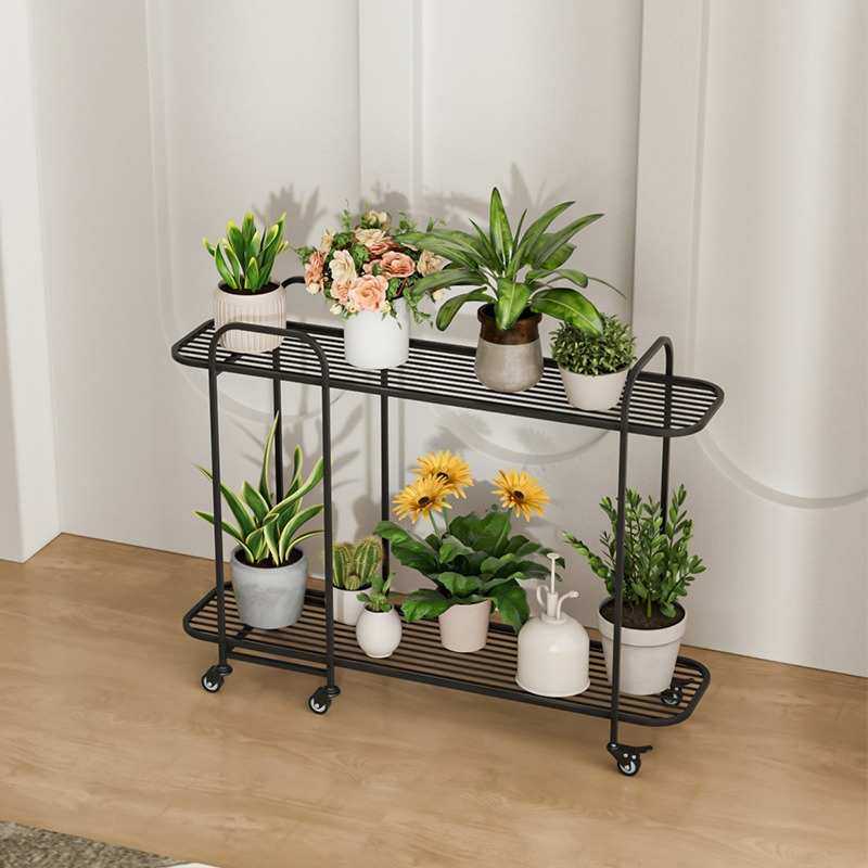 移动花架带轮推车置物架阳台花架子客厅落地式铁艺网红多肉花盆架,金属材料及制品,其他金属制品,淘宝优惠券,粉丝福利购,淘宝优惠卷