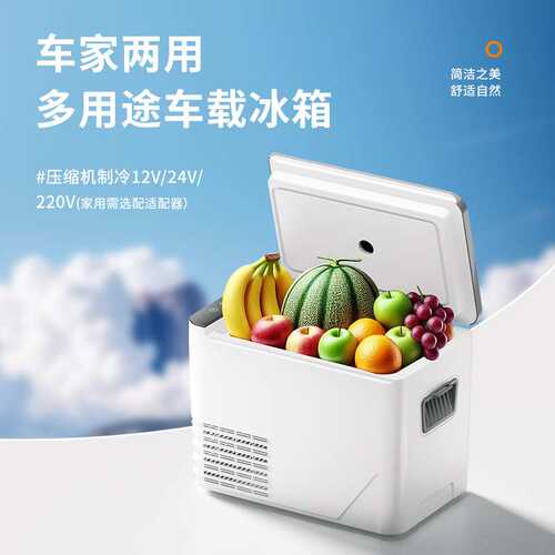 车载冰箱压缩机制冷大货车冷藏冷冻汽车家俩用 12V 24V 小型冰箱