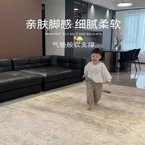 厂家直销现货新款家用客厅地毯耐脏易打理卧室沙发茶几地垫A
