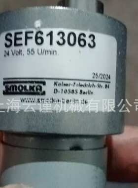 德国SEF613063直流电机SMOLKA电机上海现货SMOLKA微型直流马达