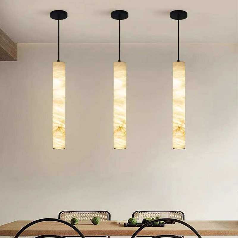 新中式仿云石壁灯现简约客厅电视背景墙卧室床头小吊灯创意灯具