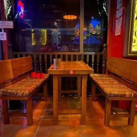 民谣集桌椅酒馆实木餐桌老榆木椅子酒吧卡座沙发民谣集长方靠背椅,机械设备,其他机械设备,淘宝优惠券,粉丝福利购,淘宝优惠卷