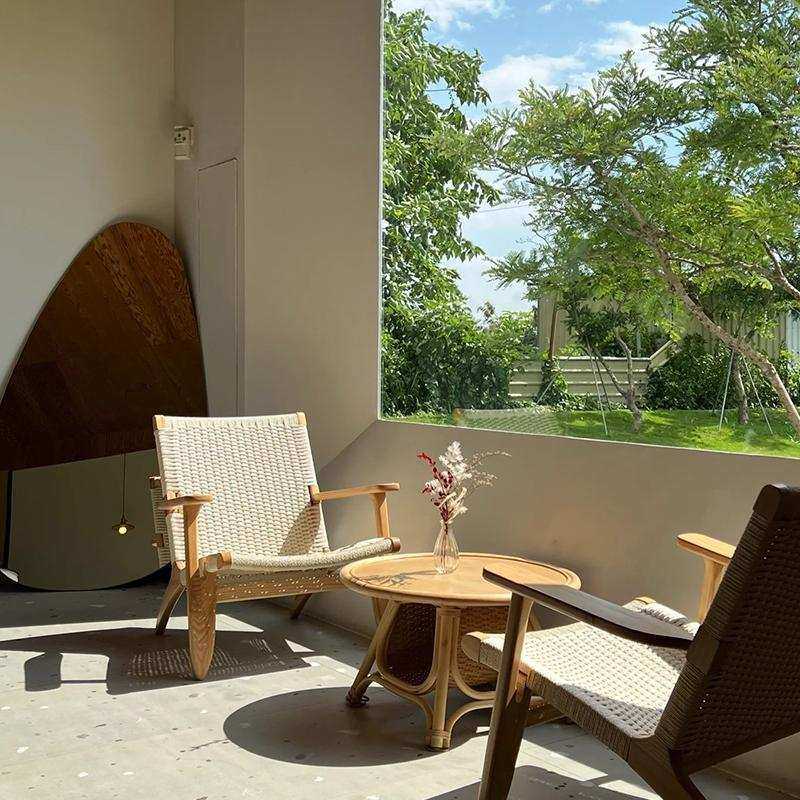 阳台休闲单人沙发椅懒人民宿酒店北欧客厅靠背椅实木简约扶手躺椅,机械设备,其他机械设备,淘宝优惠券,粉丝福利购,淘宝优惠卷