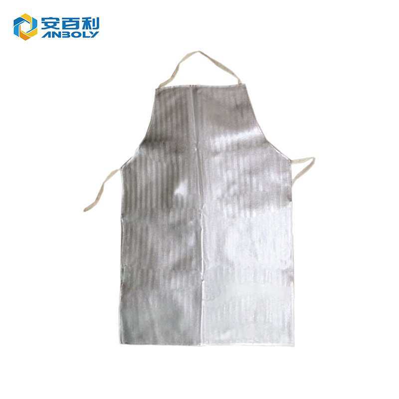 安百利ABL-V022芳纶镀铝耐高温围裙电焊冶金建筑防护围裙96cm