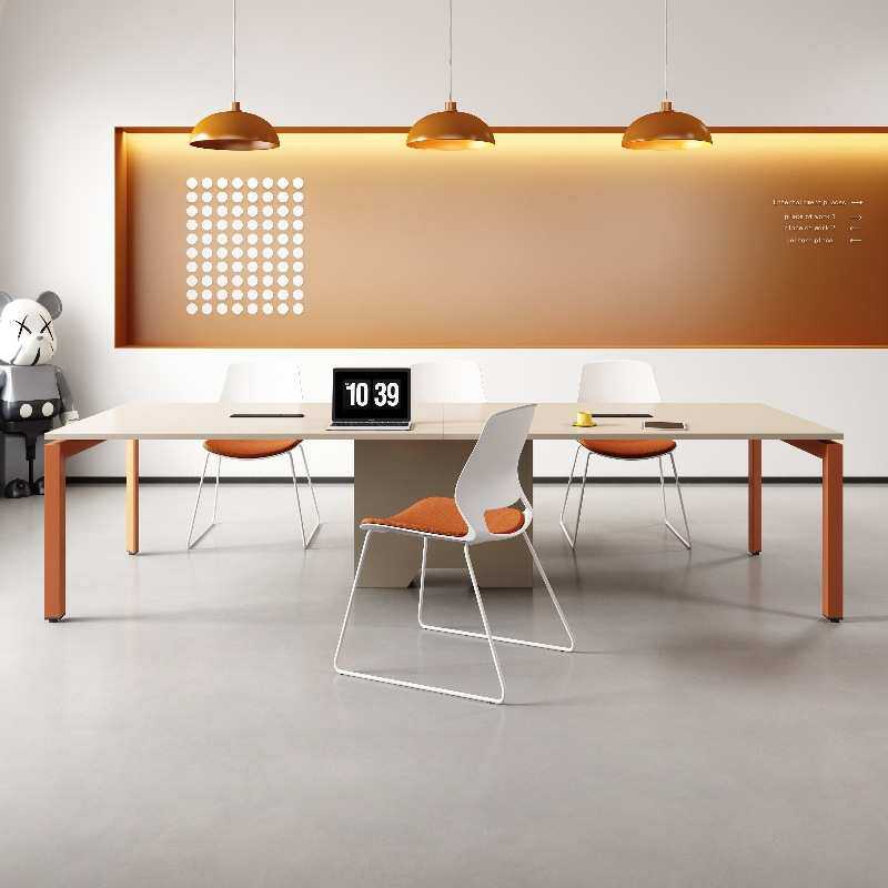 会议桌长桌简约现代会议室桌子办公室桌椅工作台培训洽谈桌椅组合,金属材料及制品,其他金属制品,淘宝优惠券,粉丝福利购,淘宝优惠卷