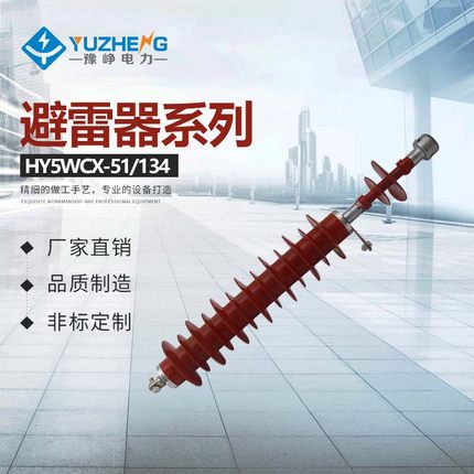 厂家供应HY系列避雷器 HY5CX-42/120 -51/134 -69/198