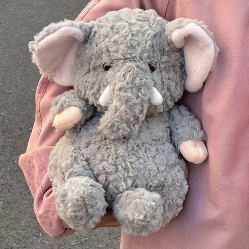 可爱小灰象公仔可爱毛绒玩具