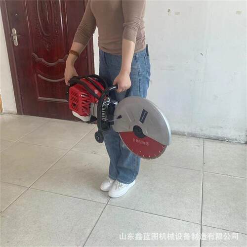 应急救援消防切割锯轻便手提汽油无齿锯钢筋混凝土路面开槽切割机