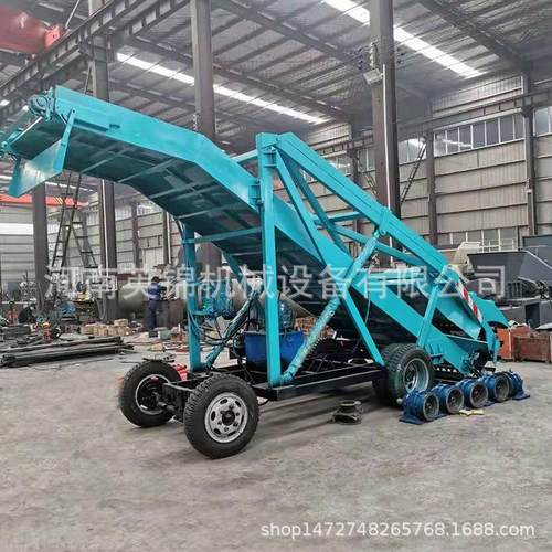 移动式电动秸秆青贮取料机 高空饲料青储取料机 牧草青贮池取料机