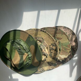 Carinthia卡伦西亚电子迷彩圆边纯棉迷彩帽子本尼帽迷彩耐磨透气