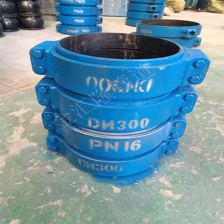 KRHD型钢制柔性管接头  钢制卡箍接头压力卡箍式排水耐压软管