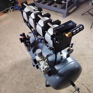 JAL04空气增压系统高压大流量32公斤空气增压泵阀气动泵