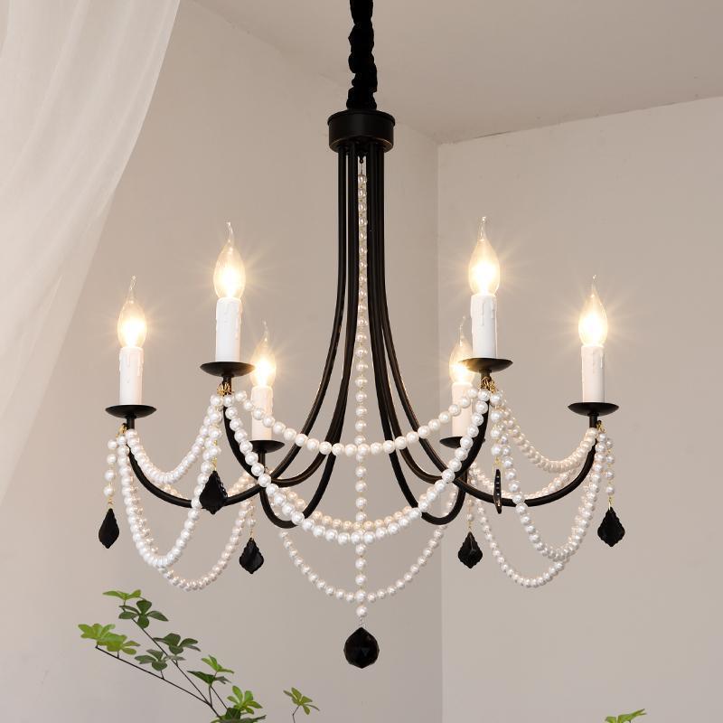 美式复古水晶吊灯客厅主灯法式轻奢简约大气餐厅卧室灯2025年新款