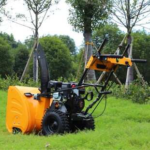 6.5马力皮带摩擦式扫雪机 自走式小型汽油除雪机 扫雪机厂家