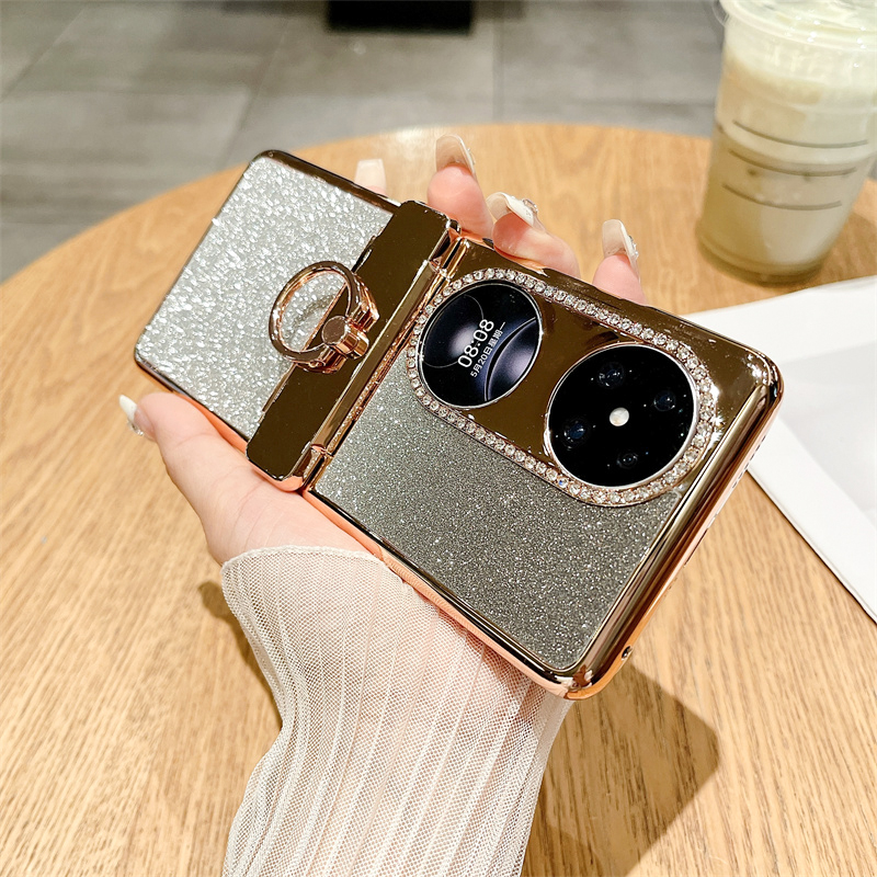 适用华为pocket2手机壳轻奢风