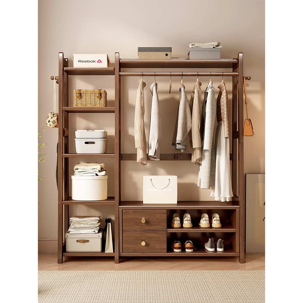 ?实木挂衣架落地卧室家用带储物柜可坐衣帽架客厅储物挂衣服置物,金属材料及制品,其他金属制品,淘宝优惠券,粉丝福利购,淘宝优惠卷