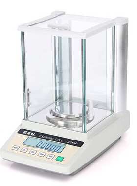 双杰G&G电子分析天平JJ324BF 万分之一内校天平320g/0.1mg