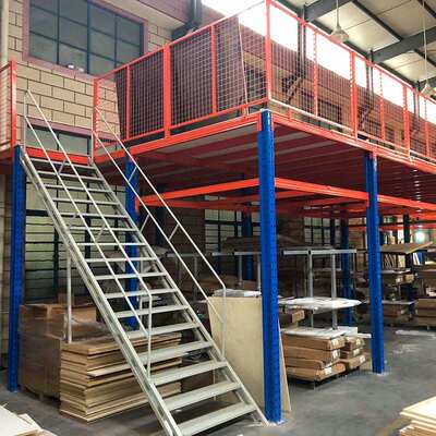 Customize multi-level loft Mezzanine Rack Attic仓储阁楼平台