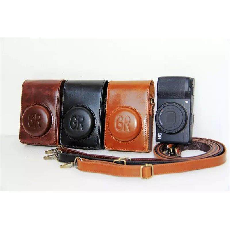 尼胜 适用于 Ricoh/理光GR3X GR3 III 皮套 相机包 GR2保护套 卡片相机 GR II皮套 相机配件