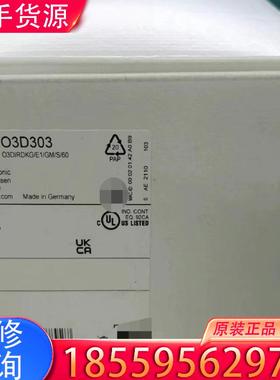 议价IFM易福门全新3D物体识别传感器 O3D303  适用