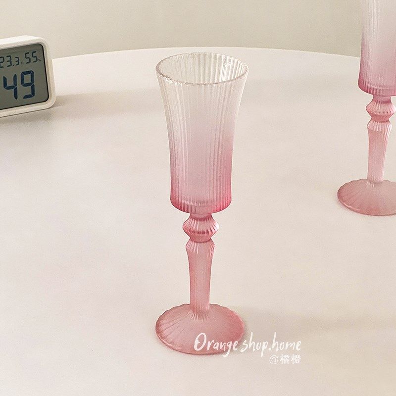 橘橙法式宫廷浮珠香槟杯微醺浪漫红酒杯竖K纹起泡水杯高级葡萄酒,餐饮具,甜酒/香槟杯,淘宝优惠券,粉丝福利购,淘宝优惠卷