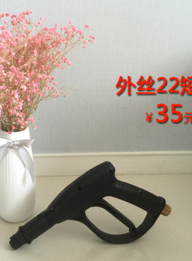 高压清洗机家用洗车器2s20V原装水枪外丝22短枪原装水枪家用
