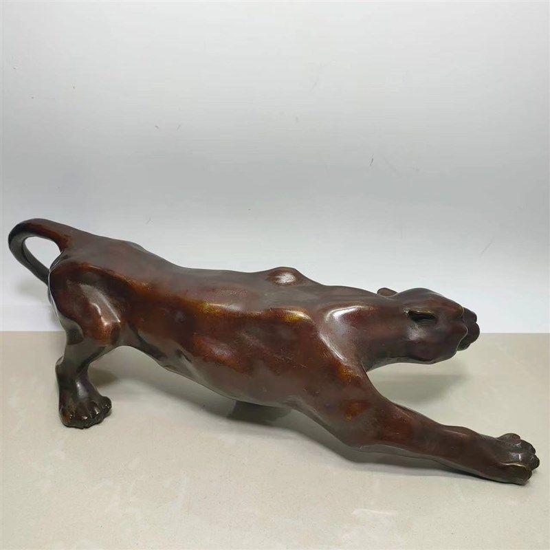 纯铜金钱c豹子摆件一夜暴富铜豹子家居办公室装饰工艺品汽车摆件,家居饰品,桌面摆件,淘宝优惠券,粉丝福利购,淘宝优惠卷