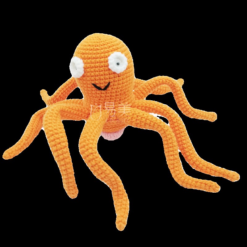 私密场景可爱八爪l鱼产康店氛围摆件美容院教学教具模型沙龙布置