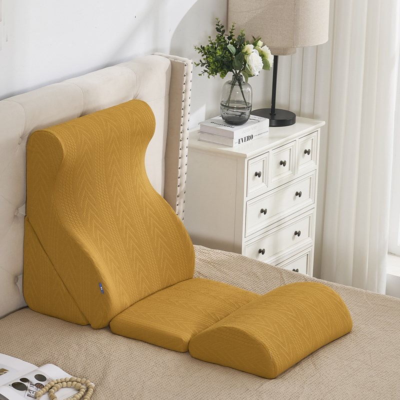 老人靠背斜躺斜坡床垫反酸床头靠B垫胃食管防反流护理体位三角枕