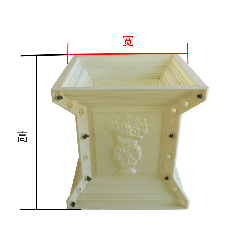 方柱墩模具水泥罗马柱欧式方形A柱墩柱脚模型宝石装饰现浇厂家直