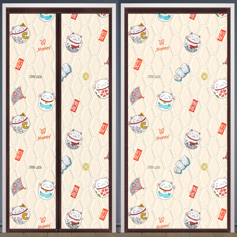 棉门帘冬季加厚保暖家用保温防风隔音磁吸免打孔挡寒风Z隔冷隔断,居家日用,纱窗/纱门,淘宝优惠券,粉丝福利购,淘宝优惠卷