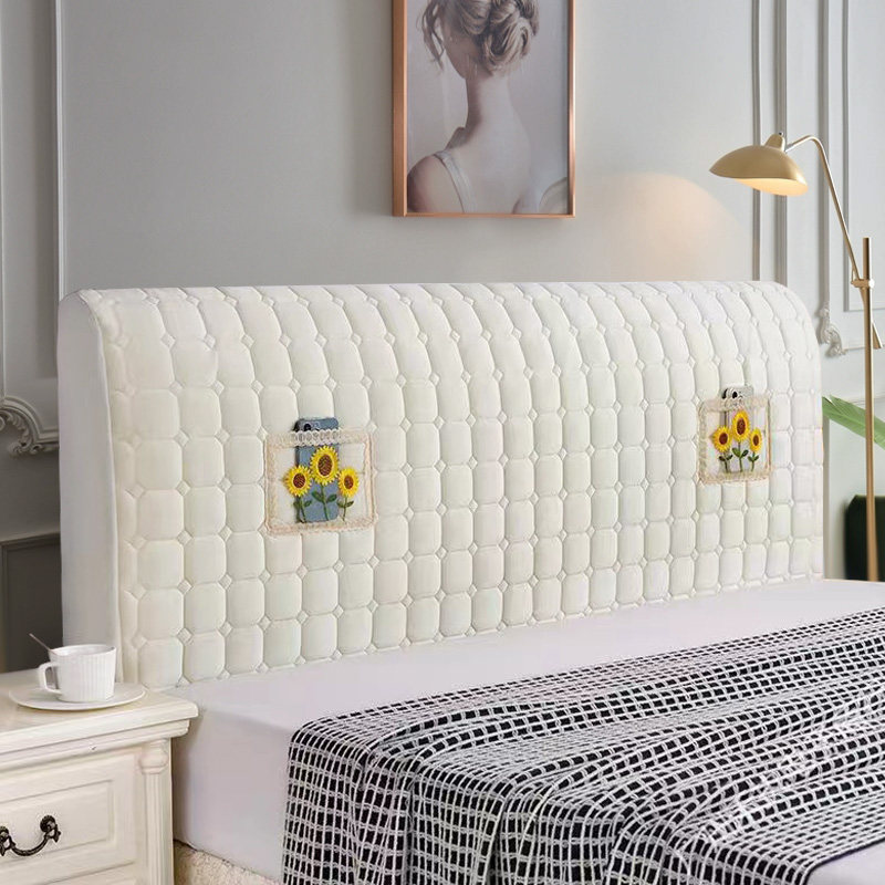 床头罩套绒布全包床头罩床v头套软包木床靠背罩套床头罩套布艺新,居家布艺,床头罩,淘宝优惠券,粉丝福利购,淘宝优惠卷