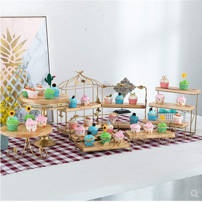 木质蛋糕架甜品台展n示架欧式婚庆装饰摆件道具多层托盘点心架套,餐饮具,果盆/果盘/果篮,淘宝优惠券,粉丝福利购,淘宝优惠卷