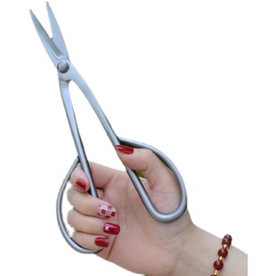 盆景叶芽剪刀盆景制作修剪工具小枝细枝专用剪园S艺不锈钢盆景剪