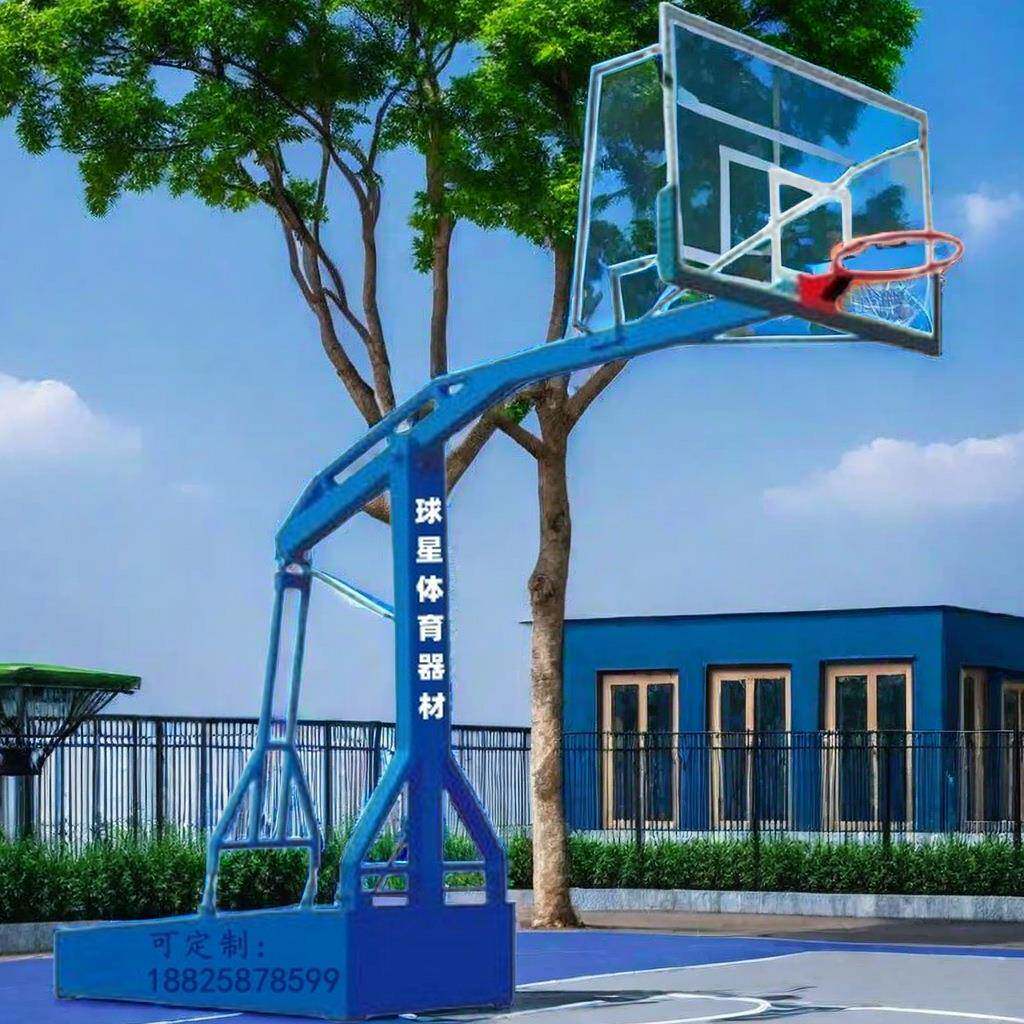 189星篮球架户标准哈密移动式固定式球架米篮泉东莞深圳外篮球球