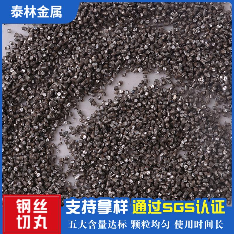 厂家直销钢丝切丸10.5mmMM各.号钢丸 钢砂 抛5丸喷型砂 轮胎丝不