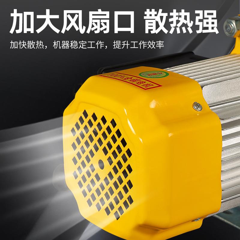 全铝外壳多v功提升机220/3220V1吨38电0电动升降机功能钢丝绳动能